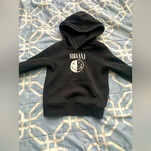Nirvana toddlers hoodie .